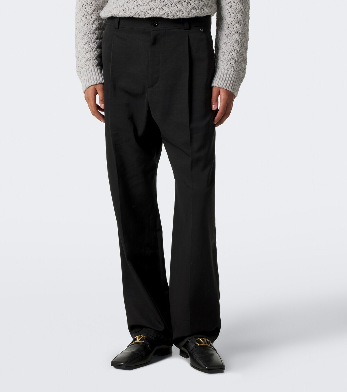Valentino Garavani Pleated straight pants