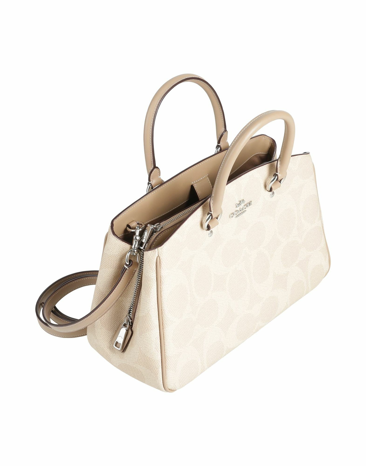 Coach Womens Handbag Sand