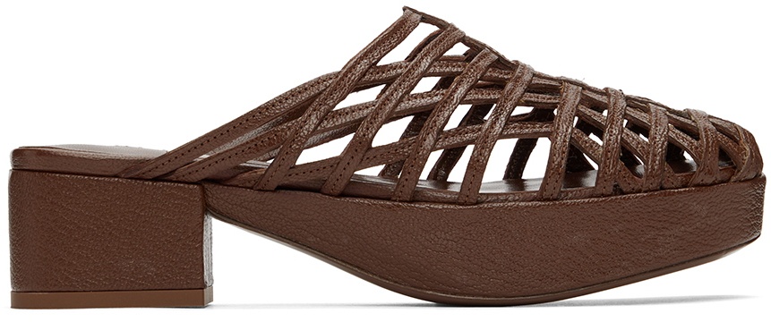 Photo: BY FAR Brown Norman Loafers