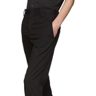 Neil Barrett Black Skinny Zip Trousers