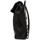 Maison Margiela Black Leather Numbers Backpack