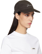 JACQUEMUS Brown 'The Baluchon' Baseball Cap