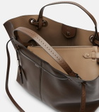 Max Mara Large leather tote bag
