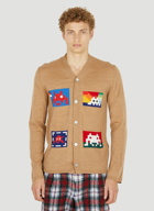 Invader Cardigan in Beige