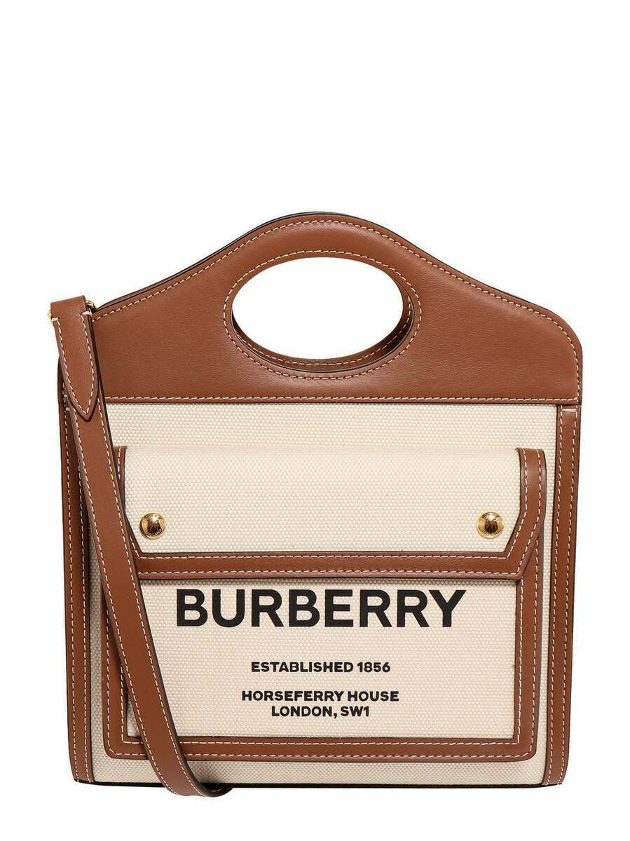 Burberry 'Foxy' Beige Polyamide Keyring Women