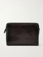 Berluti - Rosewood Neo Scritto Venezia Leather Pouch