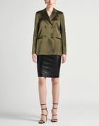 Officine Générale Womens Blazer Dark in Green