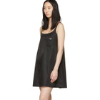 Prada Black Triangle Logo Dress