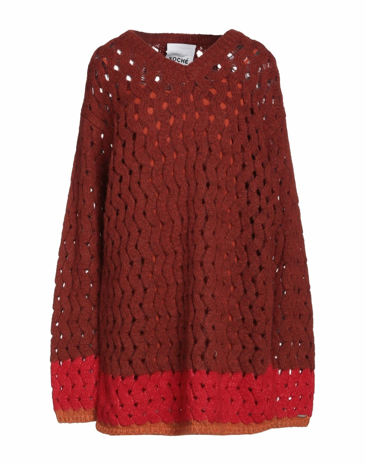 Koché Womens Sweater Rust