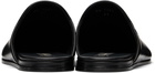 Givenchy Black Leather Slippers