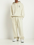 THE FRANKIE SHOP Pleated Cotton Sweatpants