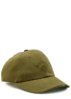 Mulberry Logo-embroidered Cotton cap - Khaki - One Size