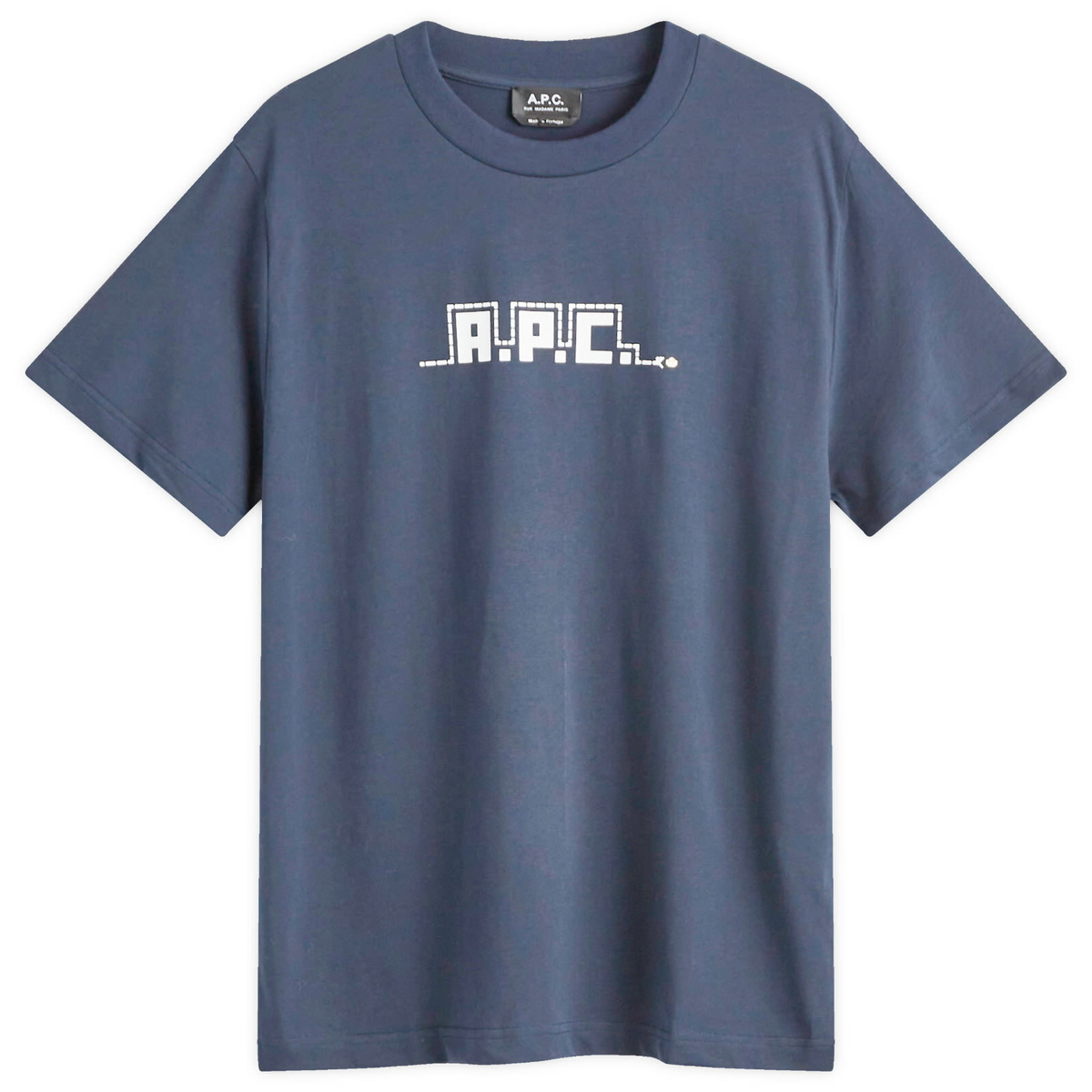 A.P.C. Men's Lunar New Year Snake T-Shirt in Dark Navy A.P.C.