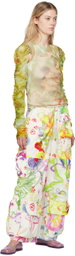 Collina Strada Off-White Garden Cargo Pants
