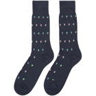 Paul Smith Blue Ice Cream Socks