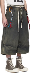 Rivington Roi Rebis Gray Protestant Shorts