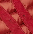 Ten C - Quilted Nylon Down Liner - Red
