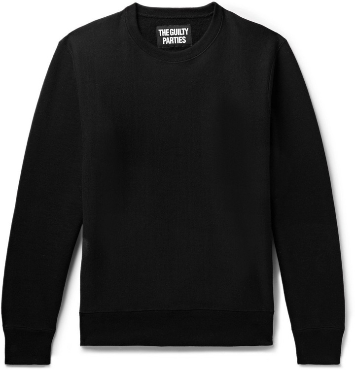 Photo: Wacko Maria - Printed Fleece-Back Cotton-Jersey Sweatshirt - Men - Black