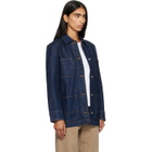 A.P.C. Blue Worker Denim Jacket