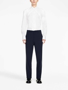 OFF-WHITE - Wool Blend Slim Fit Trousers