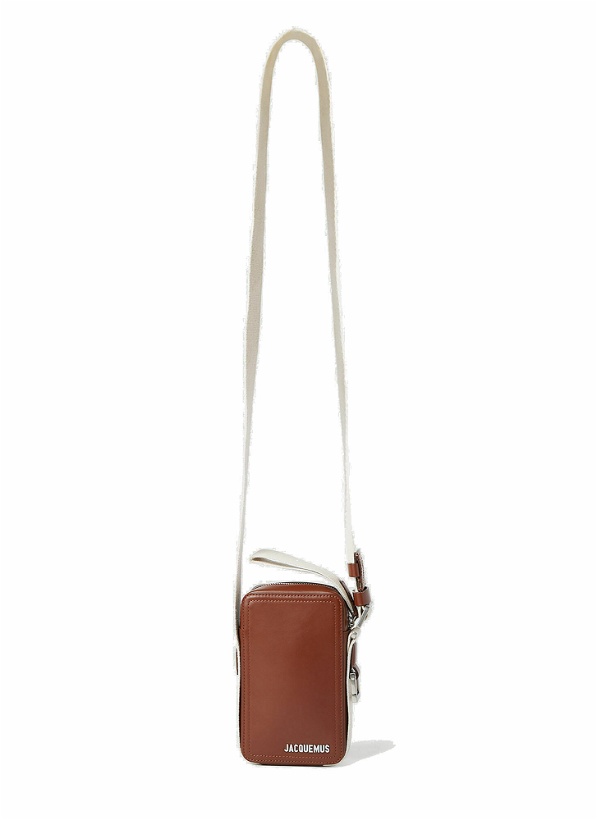 Photo: Jacquemus - Le Cuerda Vertical Crossbody Bag in Brown