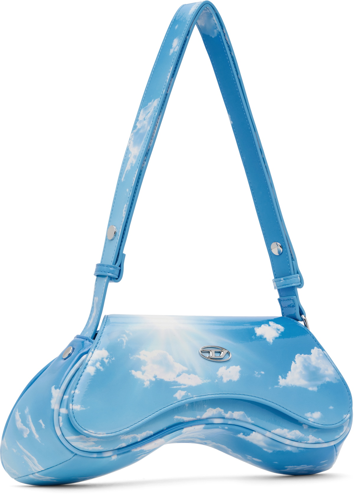 Diesel Blue Play Crossbody Clutch Diesel