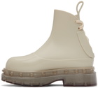 UNDERCOVER Beige Melissa Edition Spikes Boots