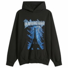 Balenciaga Men's Metal Merch Paris Hoodie in Black