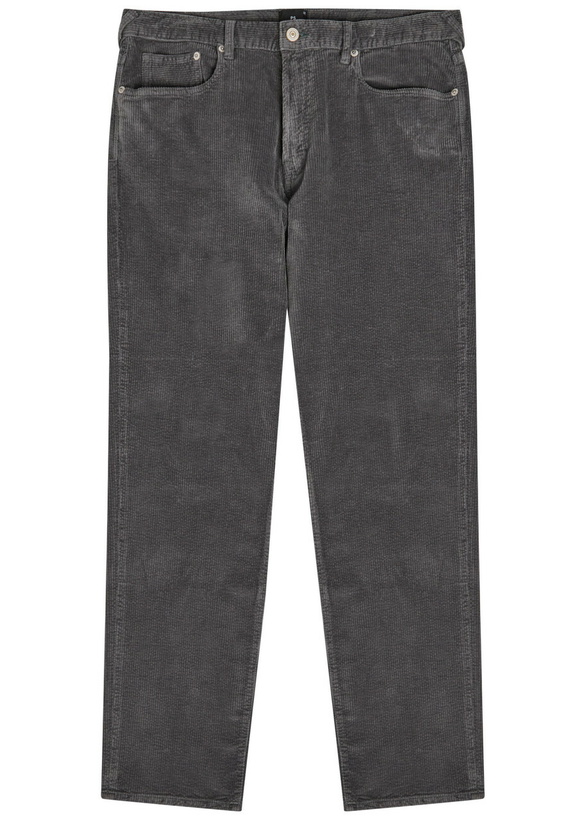 Photo: PS Paul Smith Tapered-leg Corduroy Trousers Grey