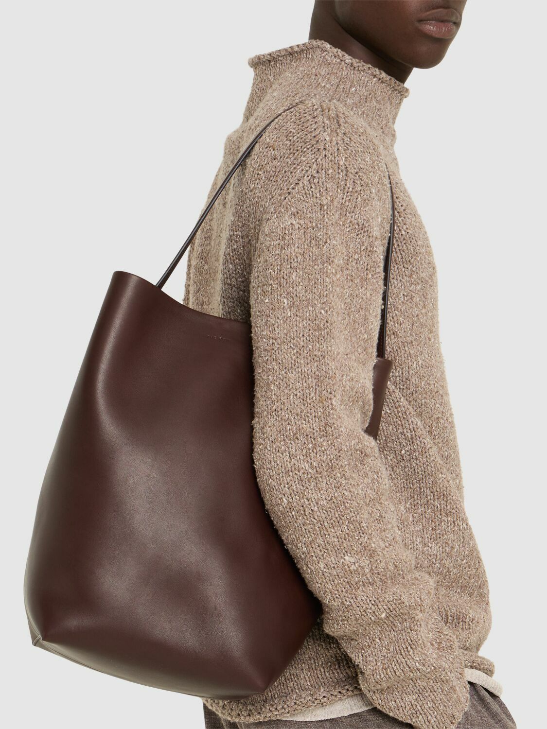 THE ROW Large N/s Park Leather Tote Bag The Row