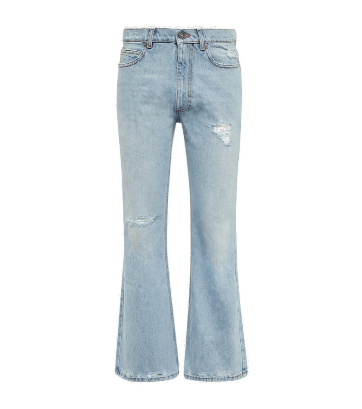 Photo: ERL - Deconstructed flared jeans