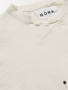 NOMA t.d. - Hand-Dyed Splattered Sweatshirt - Neutrals
