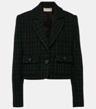 Elie Saab Sequined tweed jacket