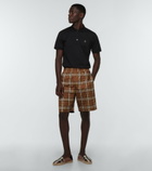 Burberry - Checked shorts