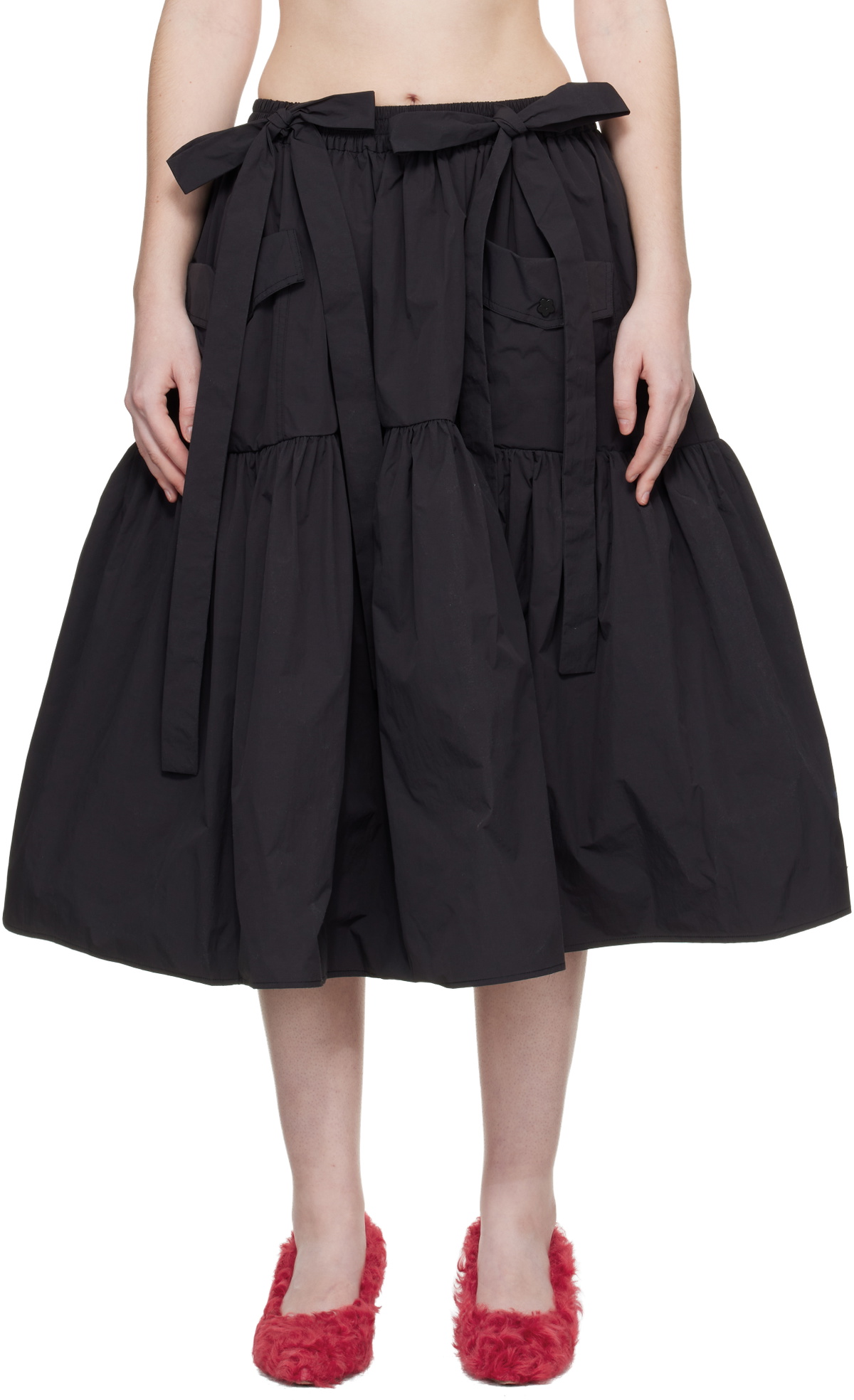 Cecilie Bahnsen Women's Fatou Skirt in Light Blue Cecilie Bahnsen