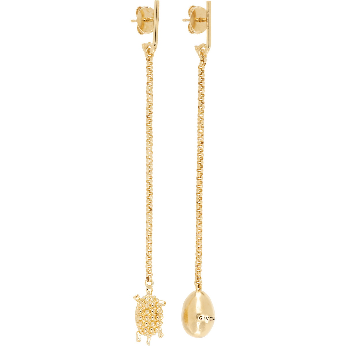 Givenchy Lucky Charms Asymmetric Earrings