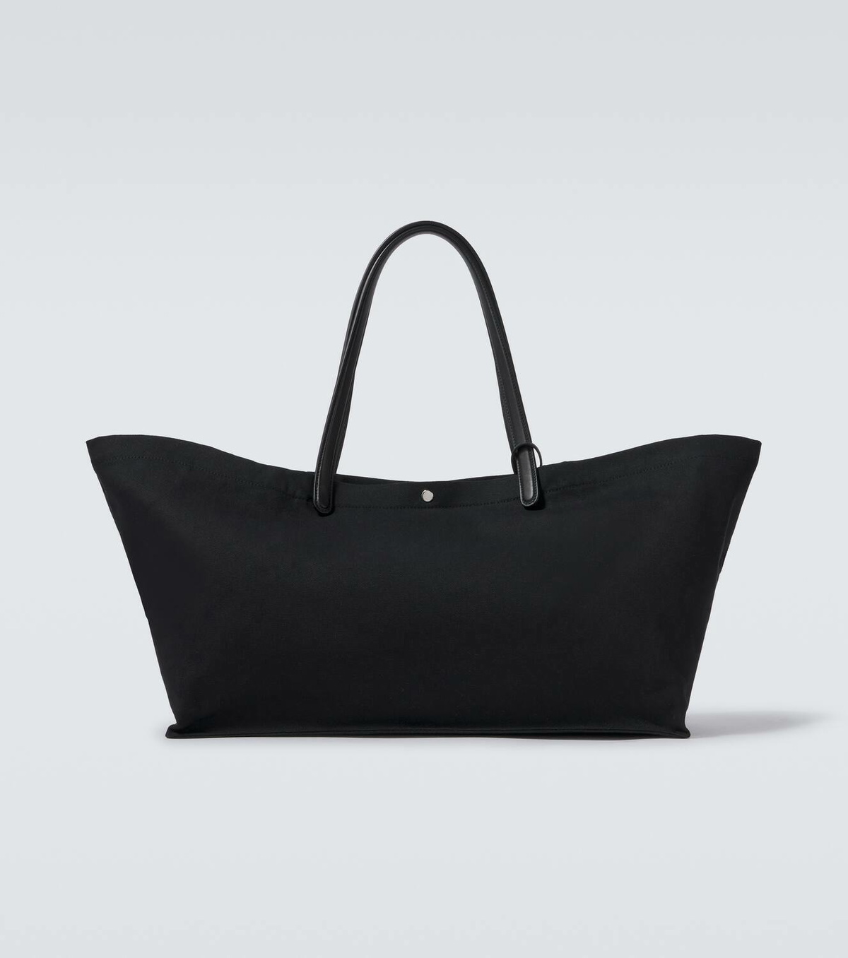The Row Idaho XL leather-trimmed canvas tote bag The Row