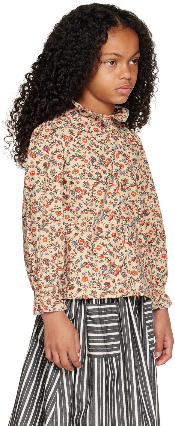 Caramel Kids Beige Madison Blouse