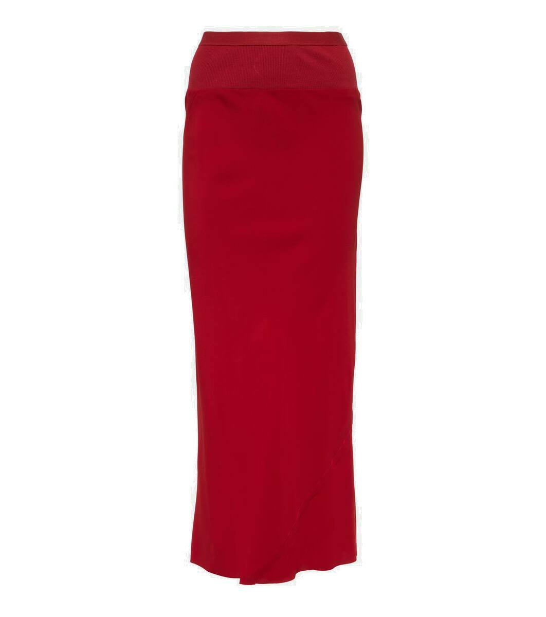 Rick Owens High-rise midi skirt Rick Owens