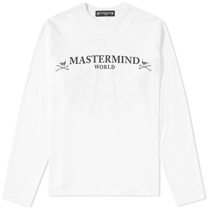 Photo: MASTERMIND WORLD Long Sleeve Circle Logo Tee