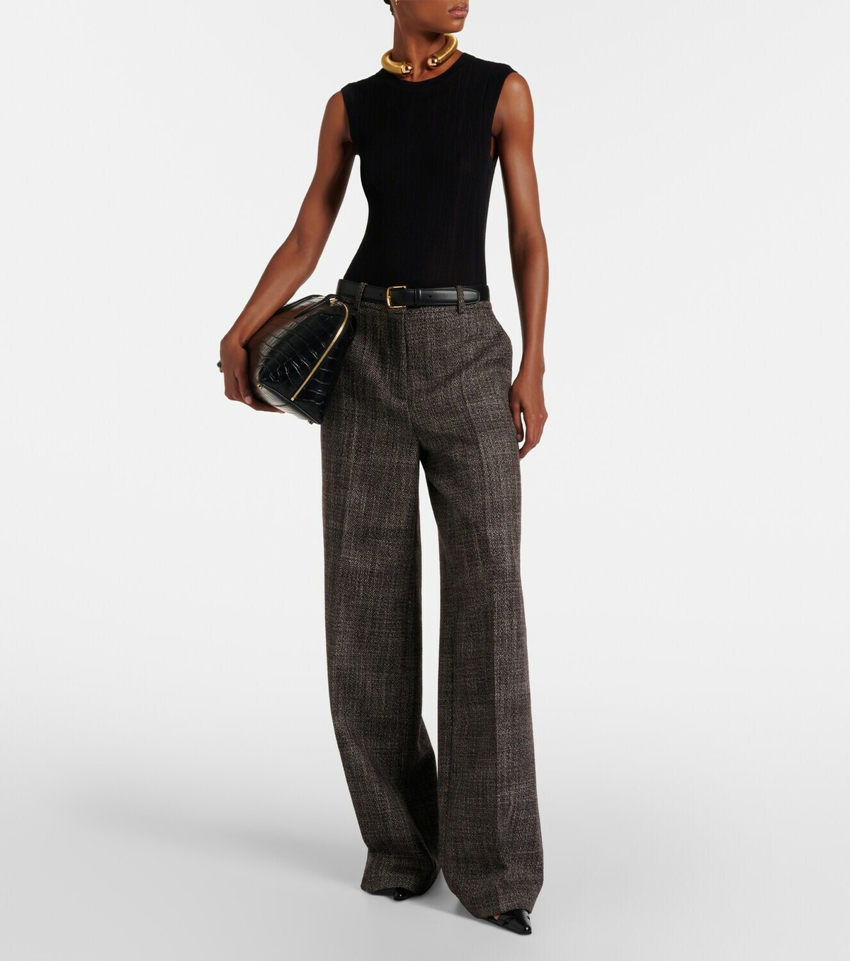 Joseph Calife silk and cotton tank top
