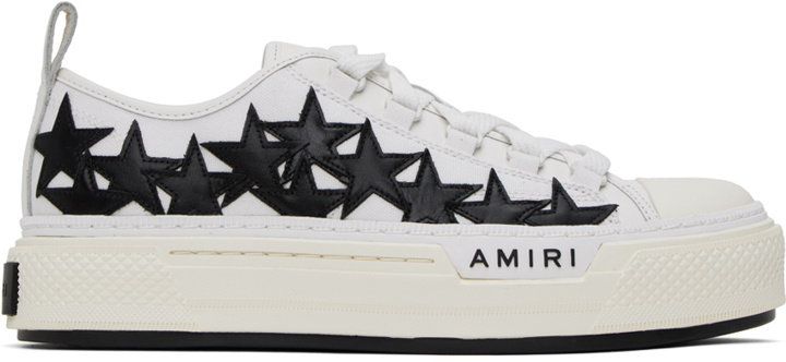 Photo: AMIRI White Stars Court Sneakers