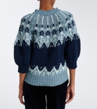 Altuzarra Marty Fair Isle cotton sweater