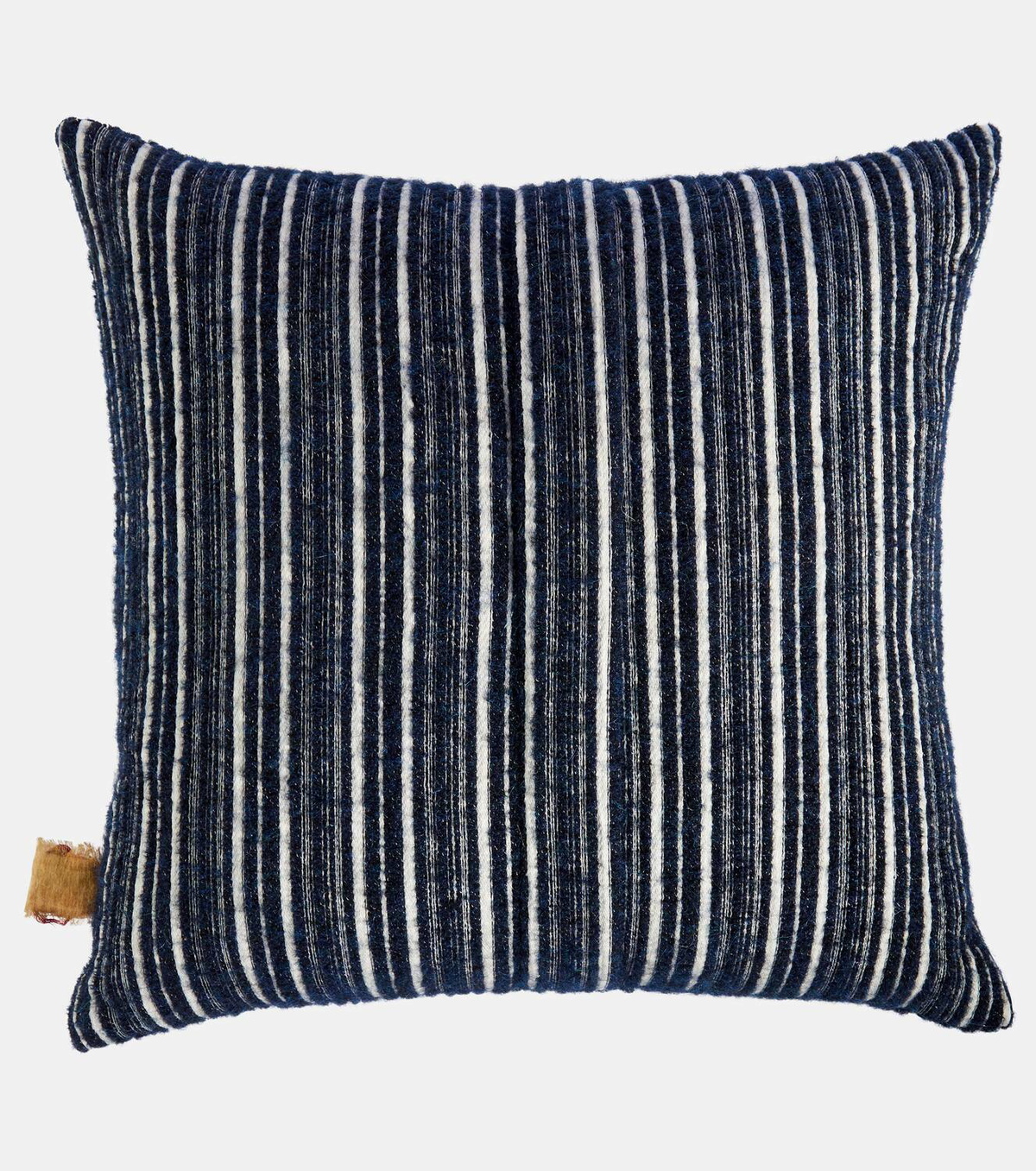 The House of Lyria Cornelius wool and cotton striped cushion