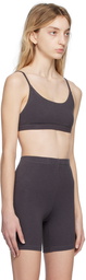 SKIMS Gray Outdoor Basics Scoop Neck Bralette