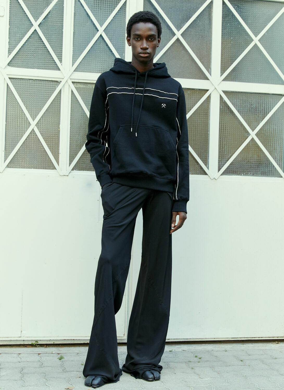 GmbH Piping Hooded Sweatshirt