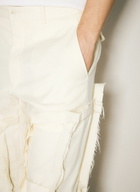 Comme des Garçons Homme Plus Panelled Wool-Blend Pants