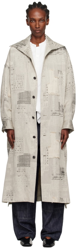 Photo: Y's Beige U-Stand D Big Coat