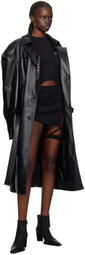 SRVC Black Service Leather Jacket