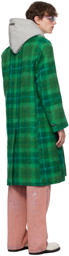 Andersson Bell Green & Blue Moriens Coat